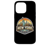 Custodia per iPhone 14 Pro Max New York The Empire State Souvenir Memorabilia Visitatore orgoglioso