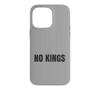Custodia per iPhone 14 Pro Max No Kings Niente Re Protesta Democrazia Messaggio