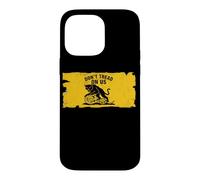 Custodia per iPhone 14 Pro Max Non calpestare noi Anarchico Gatto Nero Gadsden Parodia