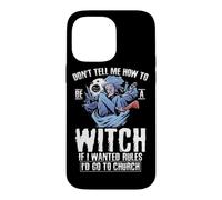Custodia per iPhone 14 Pro Max Non dirmi come essere una strega Halloween Witchy Moon