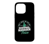Custodia per iPhone 14 Pro Max Non farmi usare il mio responsabile regionale Voice Funny Management