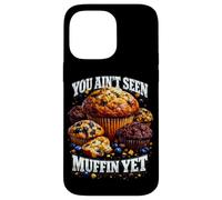 Custodia per iPhone 14 Pro Max Non hai ancora visto Muffin Pun Bootleg Style Meme Dad Joke