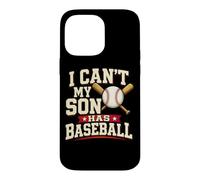 Custodia per iPhone 14 Pro Max Non posso, mio figlio ha un genitore di baseball