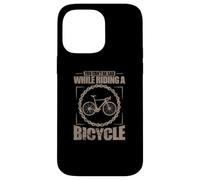 Custodia per iPhone 14 Pro Max Non puoi essere triste mentre vai in bicicletta