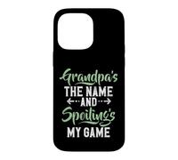 Custodia per iPhone 14 Pro Max Nonno è il nome e Spoiling is my Game New Grandpa