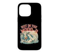 Custodia per iPhone 14 Pro Max Not In The Moo-d Moo-d Mucca Divertente Sarcastico Bovino