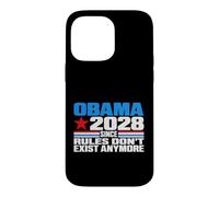 Custodia per iPhone 14 Pro Max Obama 2028 Since Rules Don't Exist Anymore