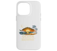 Custodia per iPhone 14 Pro Max Ocean Before Breakfast Design Spiaggia Alba Surf Lifestyle