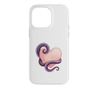 Custodia per iPhone 14 Pro Max Octopus Heart Tentacle Ocean Love Cute Octopus