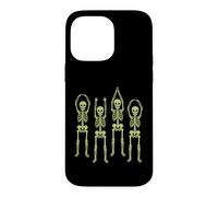 Custodia per iPhone 14 Pro Max Ohio Skeleton Halloween Retro Vintage Aesthetic Graphic