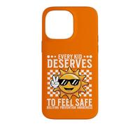 Custodia per iPhone 14 Pro Max Orange Unity Day Orange Anti Bullying Bully Prevention Kids