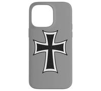 Custodia per iPhone 14 Pro Max ORDINE TEUTONIC EMBLEMA CROCE CAVALIERI TEUTONICI CROCIATE