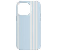 Custodia per iPhone 14 Pro Max Pastel Blue Vertical Striped Pattern Cool Lines
