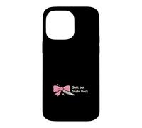 Custodia per iPhone 14 Pro Max Pastel Horror Girly Slasher Finale Ragazza Rosa Goth Vibes