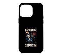 Custodia per iPhone 14 Pro Max Patriottismo - Scetticismo Americano