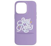 Custodia per iPhone 14 Pro Max Paul Frank Stay Real Bubble Testo