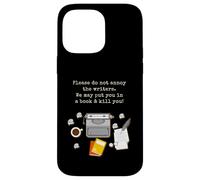 Custodia per iPhone 14 Pro Max Per favore, non infastidire lo scrittore Romanziere Autore Macchina da scrivere