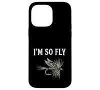 Custodia per iPhone 14 Pro Max Pesca a mosca Brook Dry Fly Tying Fisherman I'm So Fly