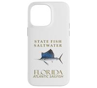 Custodia per iPhone 14 Pro Max Pesce d'acqua salata della Florida, design a forma di pesce vela dell'Atlantico