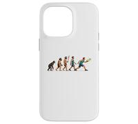 Custodia per iPhone 14 Pro Max Pickleball Evolution Divertente Paddle Sport Umorismo
