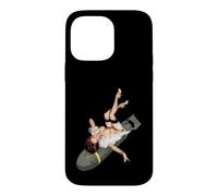 Custodia per iPhone 14 Pro Max Pinup Girl bombarda il poster vintage della seconda guerra