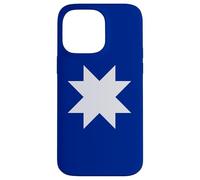 Custodia per iPhone 14 Pro Max PISTOLA SIMBOLO BANDIERA MAPUCHE 8 PUNTI