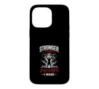 Custodia per iPhone 14 Pro Max Piu Forte Dei Miei Alibi Fitness Motivation