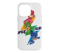 Custodia per iPhone 14 Pro Max PJ Masks TV Super Team Flash