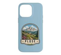 Custodia per iPhone 14 Pro Max Plose Italia Dolomiti Vintage Mountain Travel Design