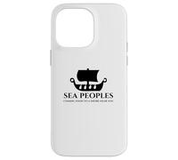 Custodia per iPhone 14 Pro Max Popoli del mare - Meme di storia mediterranea dell'epoca del bronzo antico