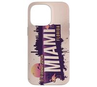 Custodia per iPhone 14 Pro Max Preferirei essere a Miami, in Florida, souvenir