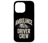 Custodia per iPhone 14 Pro Max Primo soccorritore EMS dell'equipaggio del conducente dell'ambulanza