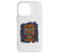 Custodia per iPhone 14 Pro Max Pro Gun Second Emendment Is My Gun Permit Bandiera americana