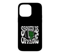 Custodia per iPhone 14 Pro Max Programmer Coder Sanity Is Offline Retro Tech