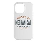 Custodia per iPhone 14 Pro Max Proprietà di Meccanico Down Deep Silo 18 Rust e Steel