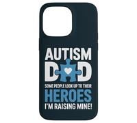 Custodia per iPhone 14 Pro Max Proud Autism Dad - Raising My Hero Awareness Father Papa