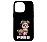 Custodia per iPhone 14 Pro Max Proud Peruvian Llama Parade: Cultural Peru Pride Souvenir