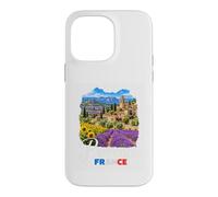 Custodia per iPhone 14 Pro Max Provenza Francia Campi di lavanda Vacanze di viaggio