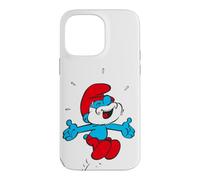 Custodia per iPhone 14 Pro Max Puffi Big Papa Team Cartoon 80s 90s Carino Retro Classico Divertimento