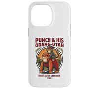 Custodia per iPhone 14 Pro Max Punch e il suo orango coraggioso piccolo esploratore 2026