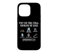Custodia per iPhone 14 Pro Max Put On The Full Armor God Funny Saying Christian