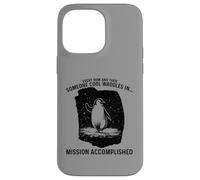 Custodia per iPhone 14 Pro Max Qualcuno Cool Waddles In Penguin Confidence
