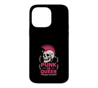 Custodia per iPhone 14 Pro Max Queer Punk LGBTQ Pride Alternativa Ribellione anarchica