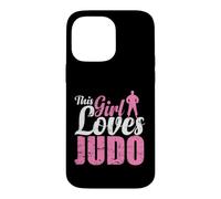Custodia per iPhone 14 Pro Max Questa ragazza ama la grazia e la tenacia del judo