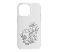 Custodia per iPhone 14 Pro Max Quetzalcoatl. Serpente piumato. Olmeco. Mesoamericano. Messico