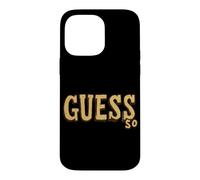 Custodia per iPhone 14 Pro Max Raffreddare Indovina So Emblema