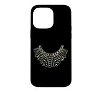 Custodia per iPhone 14 Pro Max RBG Ruth Bader Ginsburg Dissent Collar modello
