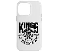 Custodia per iPhone 14 Pro Max Re dei sette mari Wild Abstract Skull Real Gangs