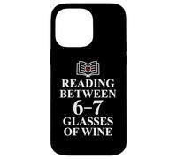 Custodia per iPhone 14 Pro Max Read Between the Wines 6 7 Reading 6-7 Just One More Chapter