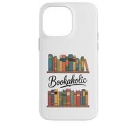 Custodia per iPhone 14 Pro Max Reading as a Bookaholic per gli amanti dei libri